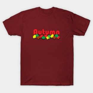 Autumn Leaves colours T-Shirt